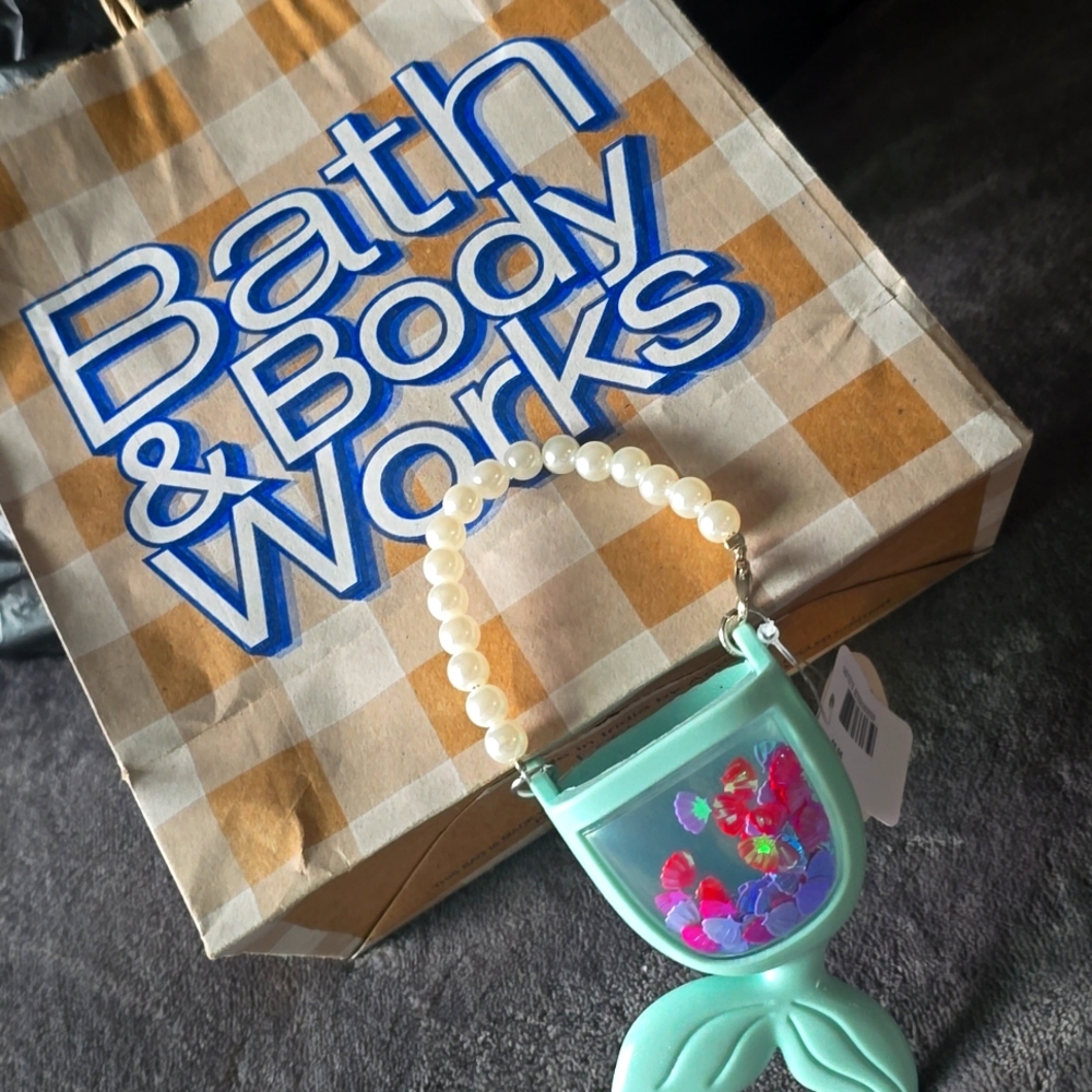 NWT Bath & Body Works Disney Ariel Pocketbac holder